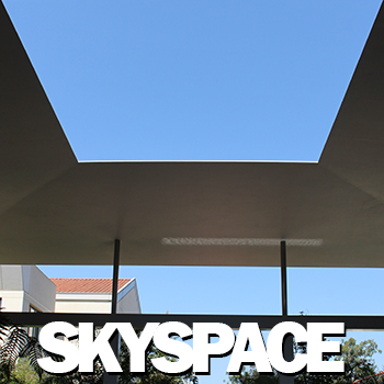 James Turrell - Skyspace Dividing the Light at Pomona College, Claremont CA